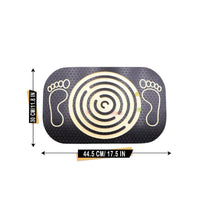 Labyrinth Balance Board Textured Top Fitness Equipment Rounded Rectangular