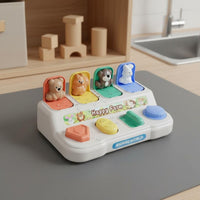 Control Panel Toy Cognitive Training Spring-up Toy Box Safe Plastic for Home