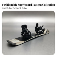 Mini Finger Slider Miniature Finger Snowboard Collectible Item Backpack Hanging Ornament for Snowboarders, Collectors