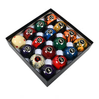 16 Pieces 16-Ball Billiard Set Long-Lasting Regulation Pool Balls Accurate