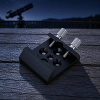 Finder Base Knurled Thumb Screws Dove-Tail Mount Base Long-Lasting Metal Design