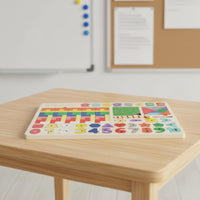Wooden Tangram Game Multifunctional Tangram Game Board Early Math Skills