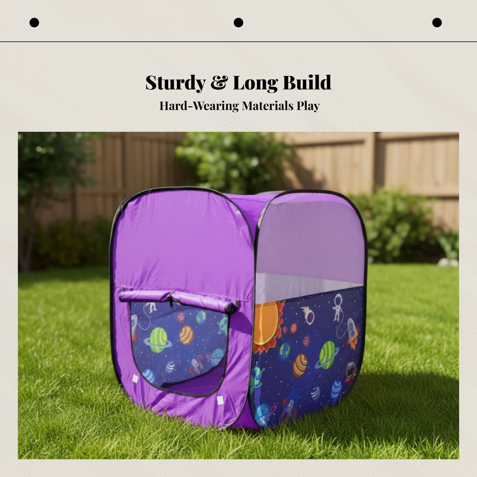 Infant Play Tent, Indoor Toy House, Sphere Pool, Portable Fence, Boys & Girls
