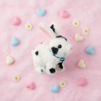 Electric Rabbit Toy Lifelike Walking Rabbit Stuffed Cute for Gift