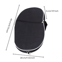 Lyre Carrying Case Adjustable Shoulder Strap Oxford Cloth Lyre Case Lightweight Small Harp Storage Bag for Outdoor