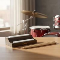 Wooden Guitar Pick Box Solid Wood Music Accessory Hand Polished for Teaching