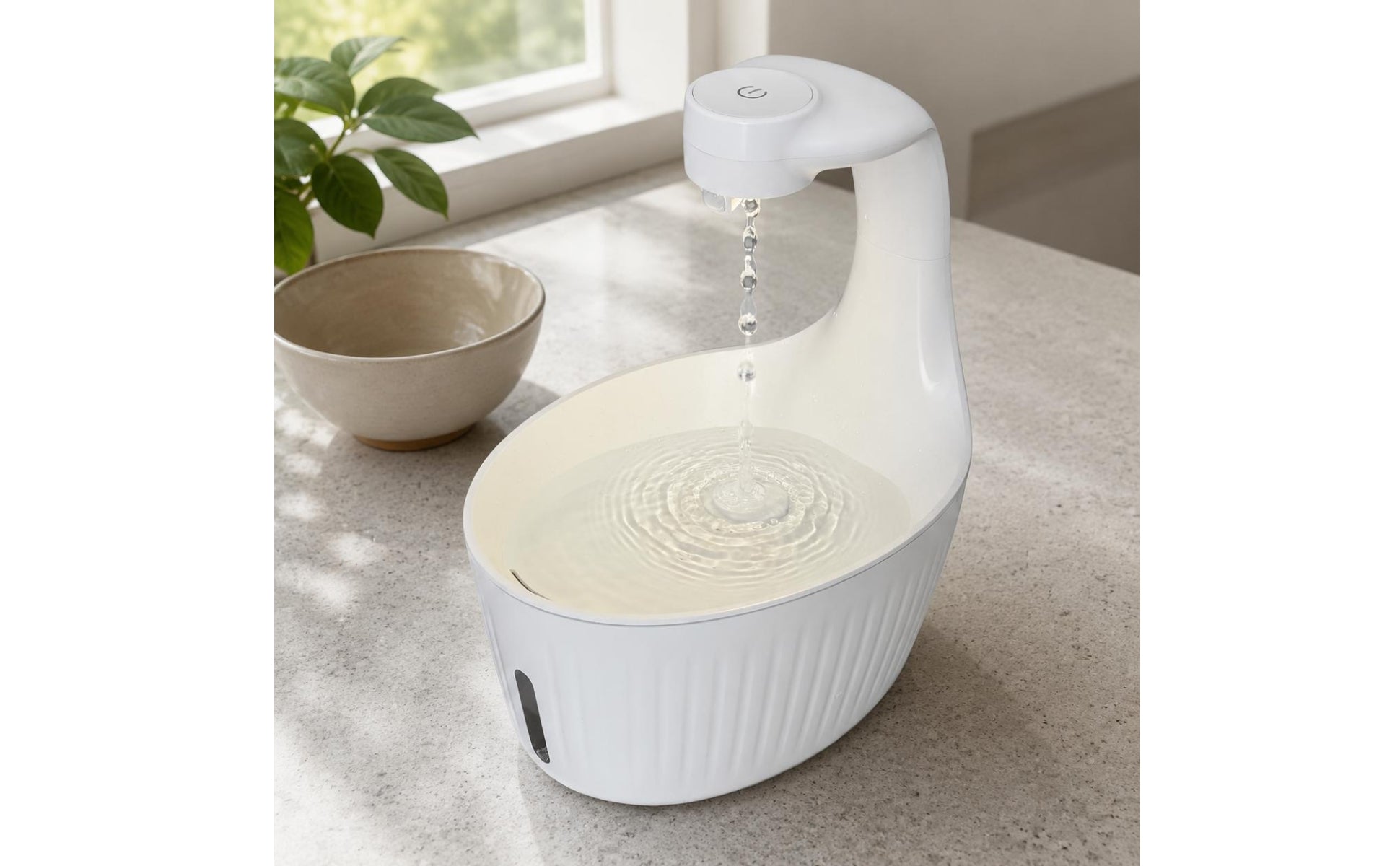 Cat Water Dispenser Portable Power Pet Water Dispenser Anti-Slip Stable for Indoor