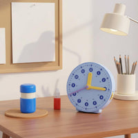 Time Learning Tool 12/24 Hour Display Student Learning Clock for Classroom, Kids