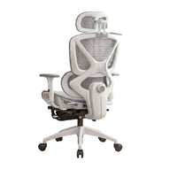 Ergonomic Office Chair Adjustable Headrest Ergonomic Mesh Chair Padded Armrests