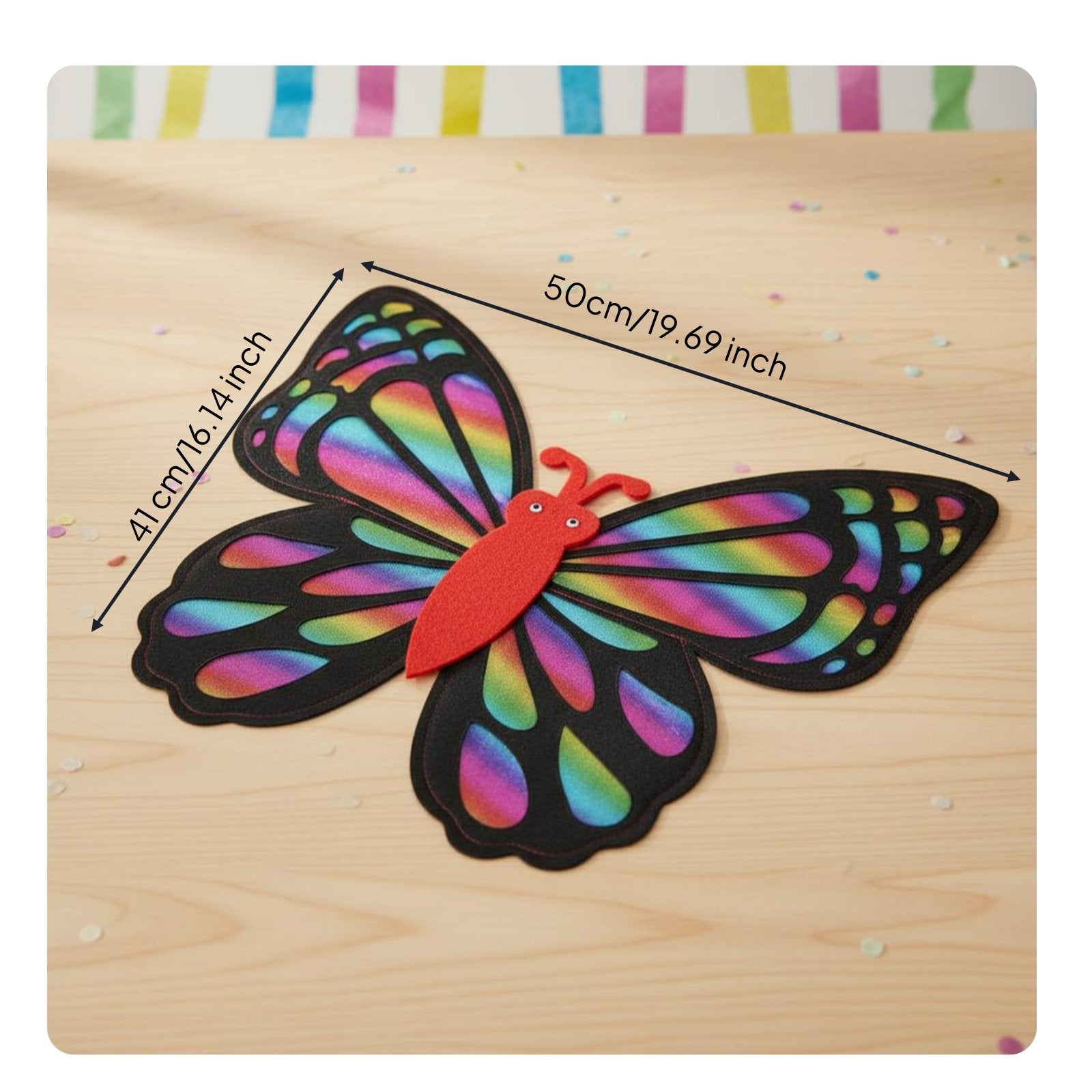 Butterfly Wings Costume Imaginative Play Butterfly Wings Costume Set Lightweight