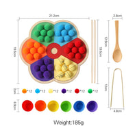 Color Sorting Toy Set Hands-On Training Fine Movement Skills Toy for Children