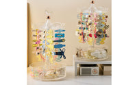 Rotating Hair Clip Organizer 360 Degree Rotation Rotating Hair Accessory Stand