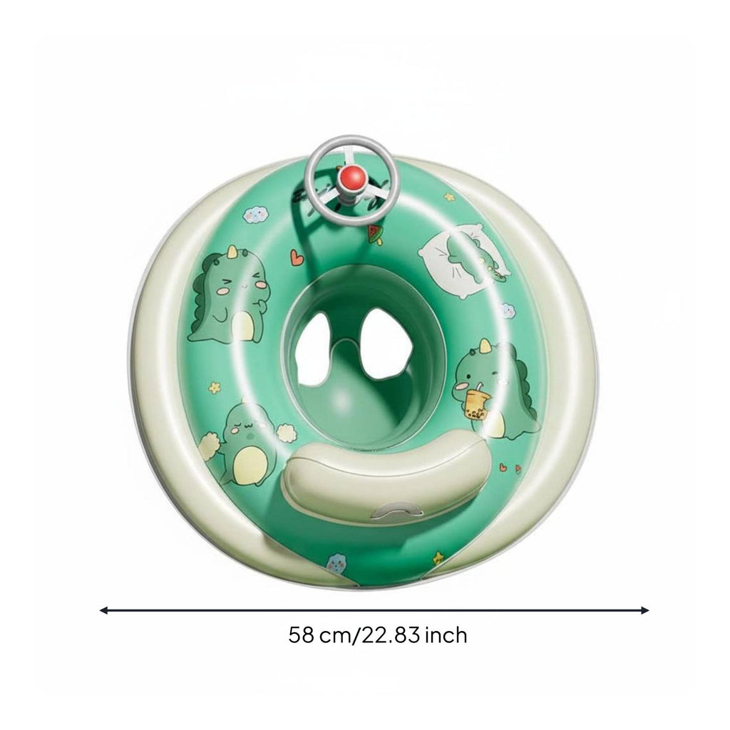 Baby Swim Buoy with Seat Stable Balance Swim Collar with Seat Soft Feel