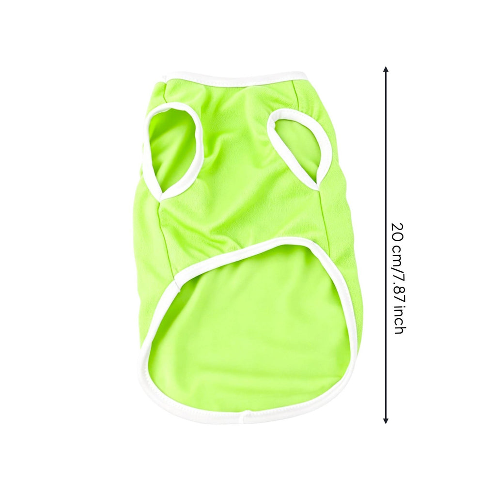 Lightweight Warm-Weather Pet Shirt Quick-fast dry Small Dog Sun Protection Shirt Pullover Design Breathable Dog Tank Top for Outdoors