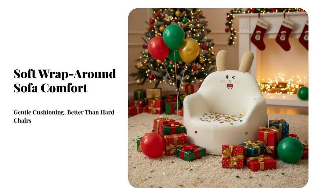 creatureShaped Floor Sofa Cute Design Kids' Furniture Giftable for literature corner
