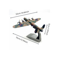 1:144 Alloy Body Lancastrian Warplane Model Display Metal Airplane Model for Collectors