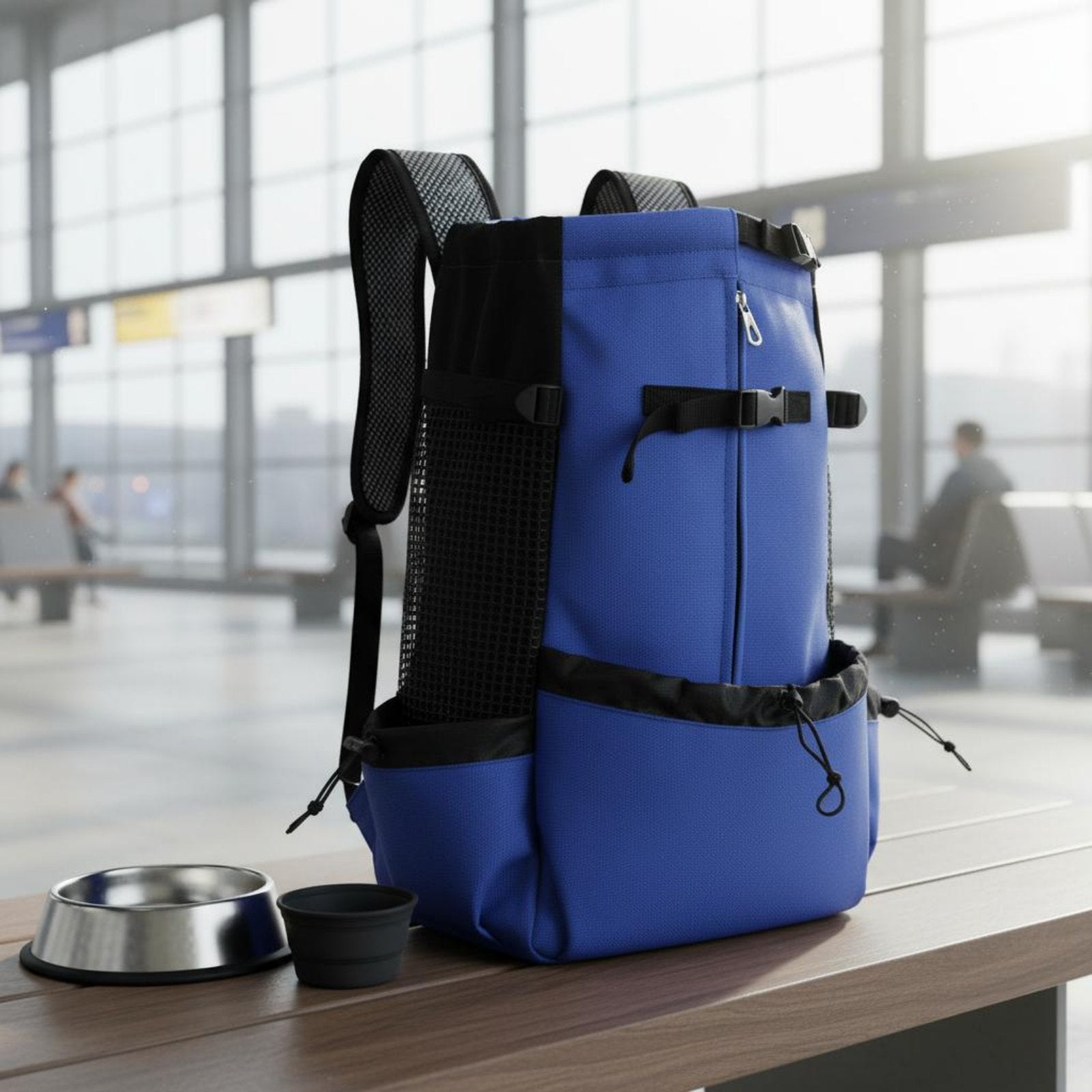 Dog Chest Carrier Portable Dog Travel Backpack Handsunrestrained for Outdoor