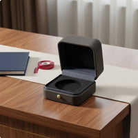 Commemorative Medallion Holder Soft Velvet Lining Commemorative Medal Holder Medallion Presentation Case for Hobbyists