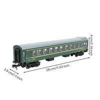 1:75 Scale Model Railway Passenger Coach Detailed Underframe