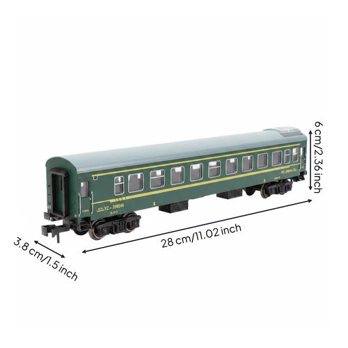 1:75 Scale Model Railway Passenger Coach Detailed Underframe