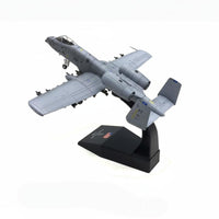 1:100 Scale Close Air Support Plane Model Highly Detailed Diecast Fighter Jet Model Includes Display Stand Collectors, Desk Decoration