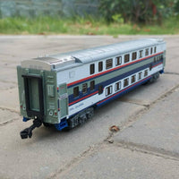 SYZ25K Two Level Carriage Model Realistic Design Two Level Train Car Model Connectable Carriages Train Carriage for Children, Kids