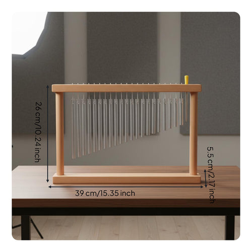 20 Tone Bar Chimes Crisp Sound Tabletop Chime Tree Long Sustain for Music Class