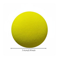 PU Foam Practice Ball Noise Reduction Foam Pickleball Official Size for Backyard