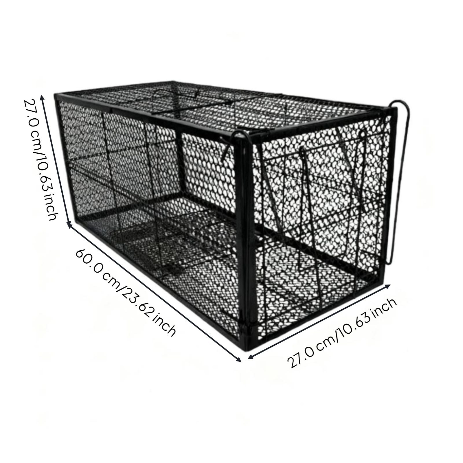 Steel automatic pet trap