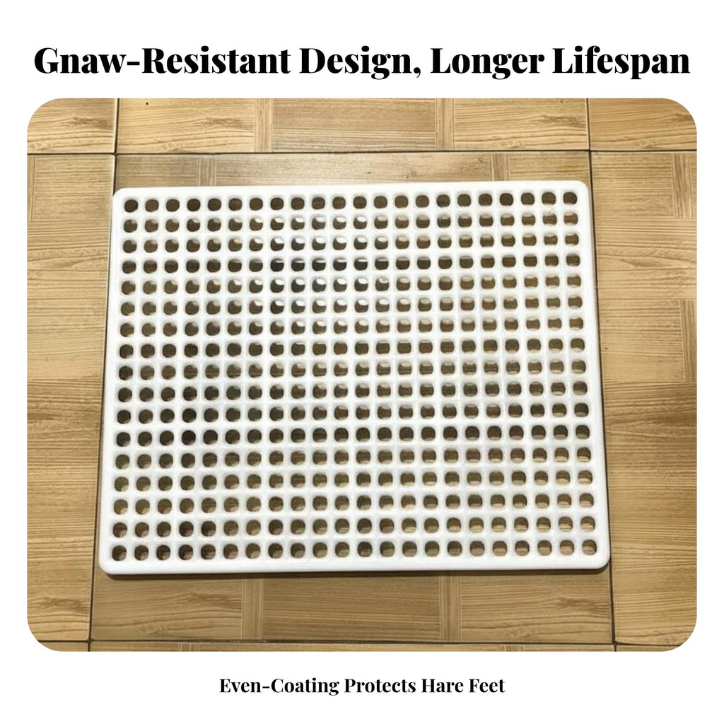 Slatted Footrest mat Non-Slip Surface Hutch Liner cleanable Reusable