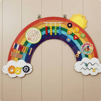 Wall-Mounted Busy Board Fine Movement Children's Learning Hand-Eye Coordination