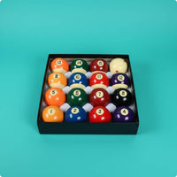 16 Pieces 16-Ball Billiard Set Long-Lasting Regulation Pool Balls Accurate