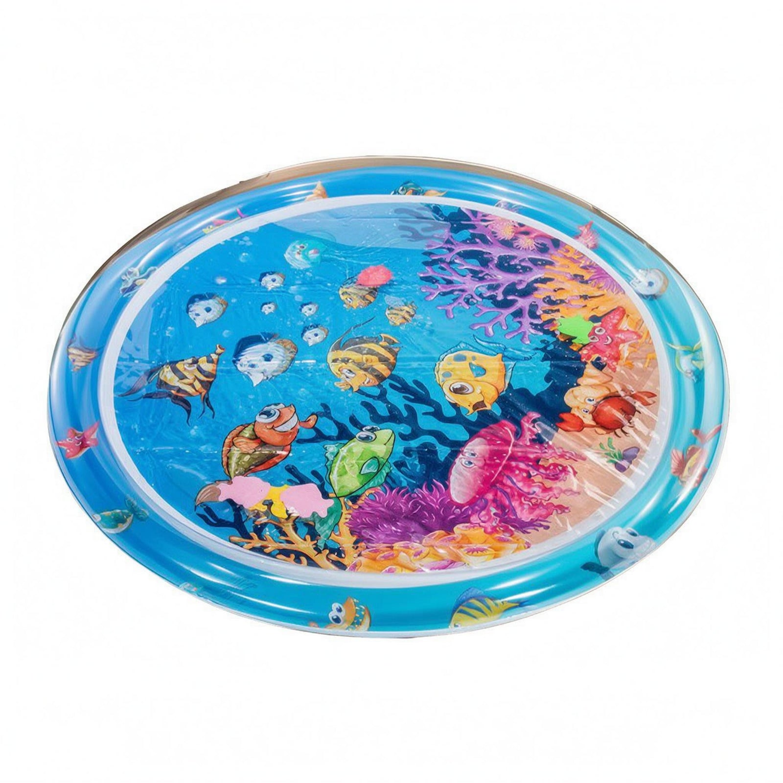 Inflatable Baby Water Play Mat Portable Belly Time Mat Included at No Extra Cost