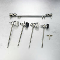 Bass Drum Beater Set Universal Fit Double Bass Pedal Linkage Even Finish
