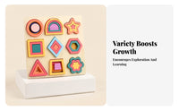 Fine Motor Skills Hand Grasping Hands-on Learning Shape Matching Board