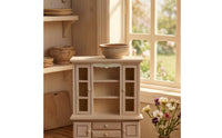 1/12 Scale Dollhouse Cabinet Unfinished 1/12 Scale Cabinet Freestanding