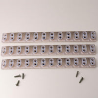 Conductive Rubber Strip Narrow Bar Instrument Part Silicone