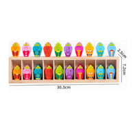 Wooden Memory Board Game Early Learning Reasoning Training Game Educational