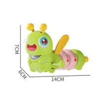 Wobbly Wind-up Segmented Winged Toy Winding Knob