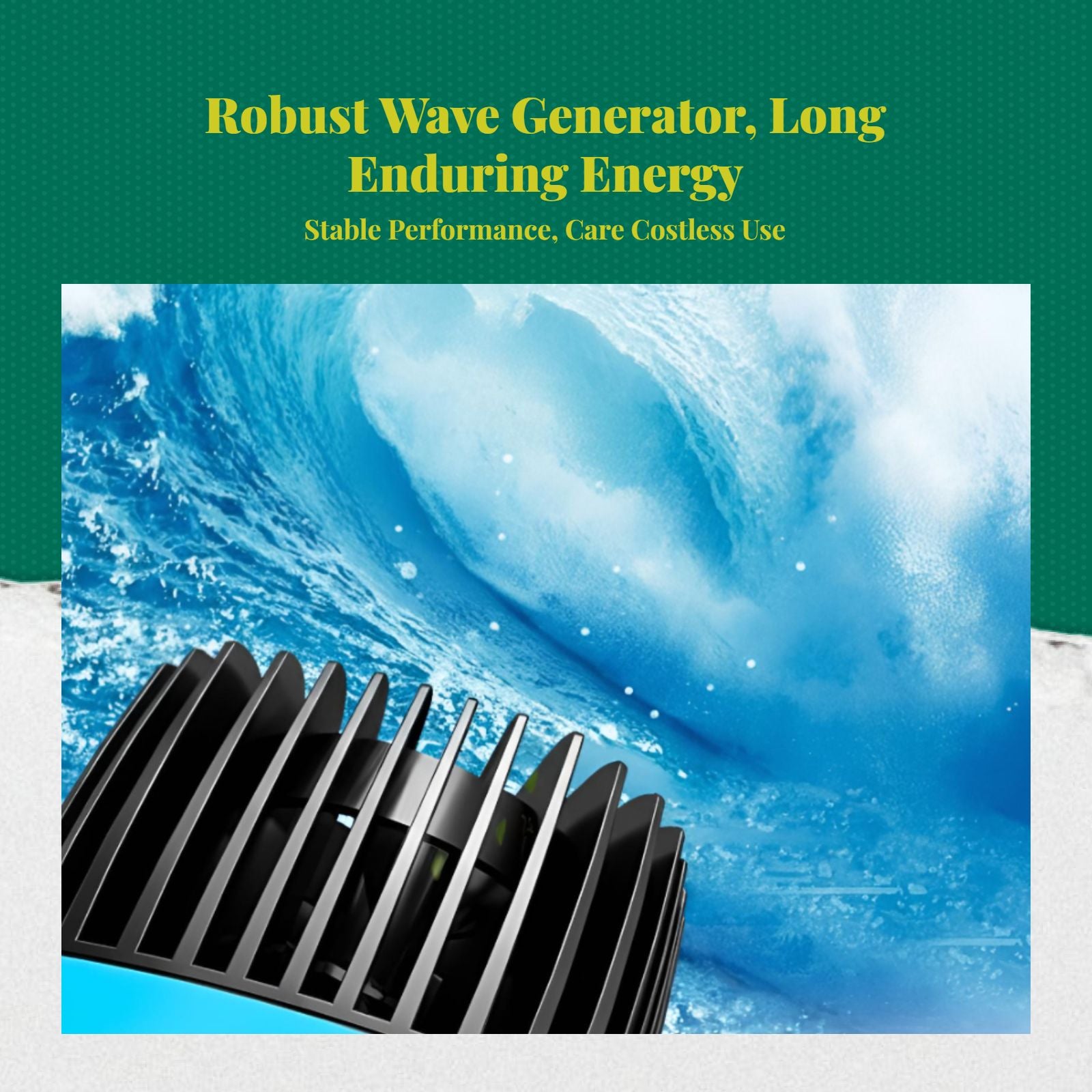 Adjustable aquarium wave pump
