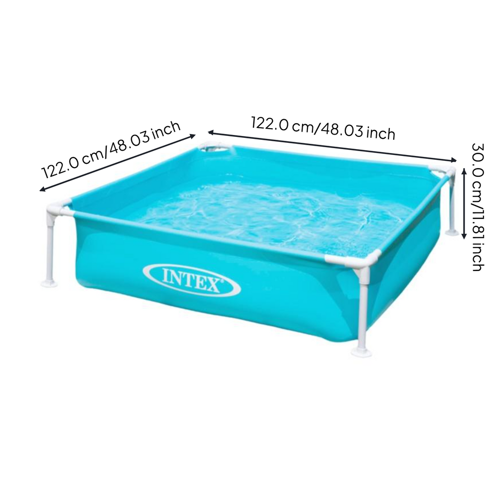 Foldable Hard Plastic Dog Pool, Leak-Resistant, Portable