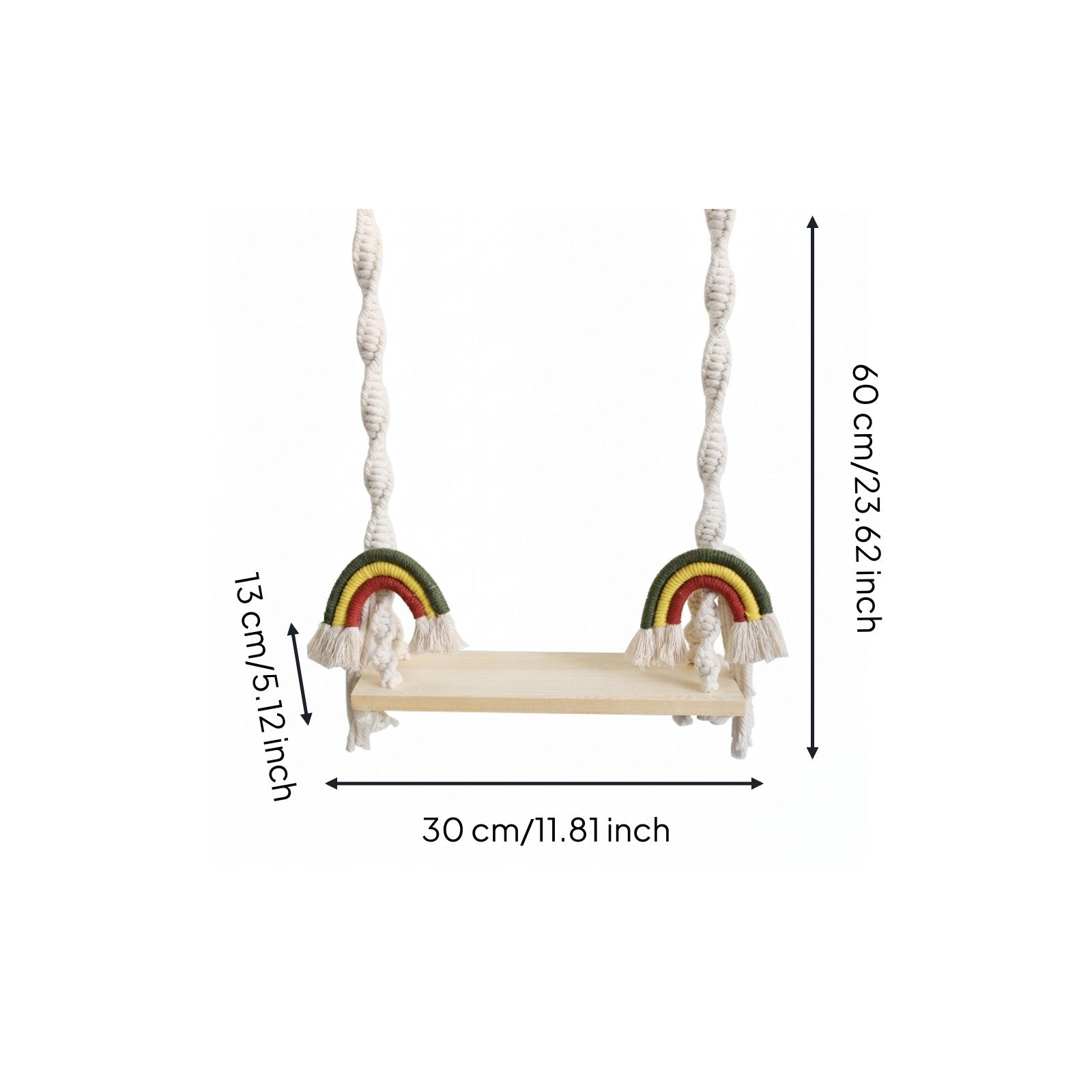 Baby Photo Swing Handmade Woven Baby Swing Stylish for Infants