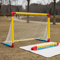 Kids Mini Soccer Net Easy Assembly Outdoor Toy Parent-Child Interaction