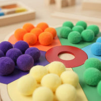 Color Sorting Toy Set Hands-On Training Fine Movement Skills Toy for Children