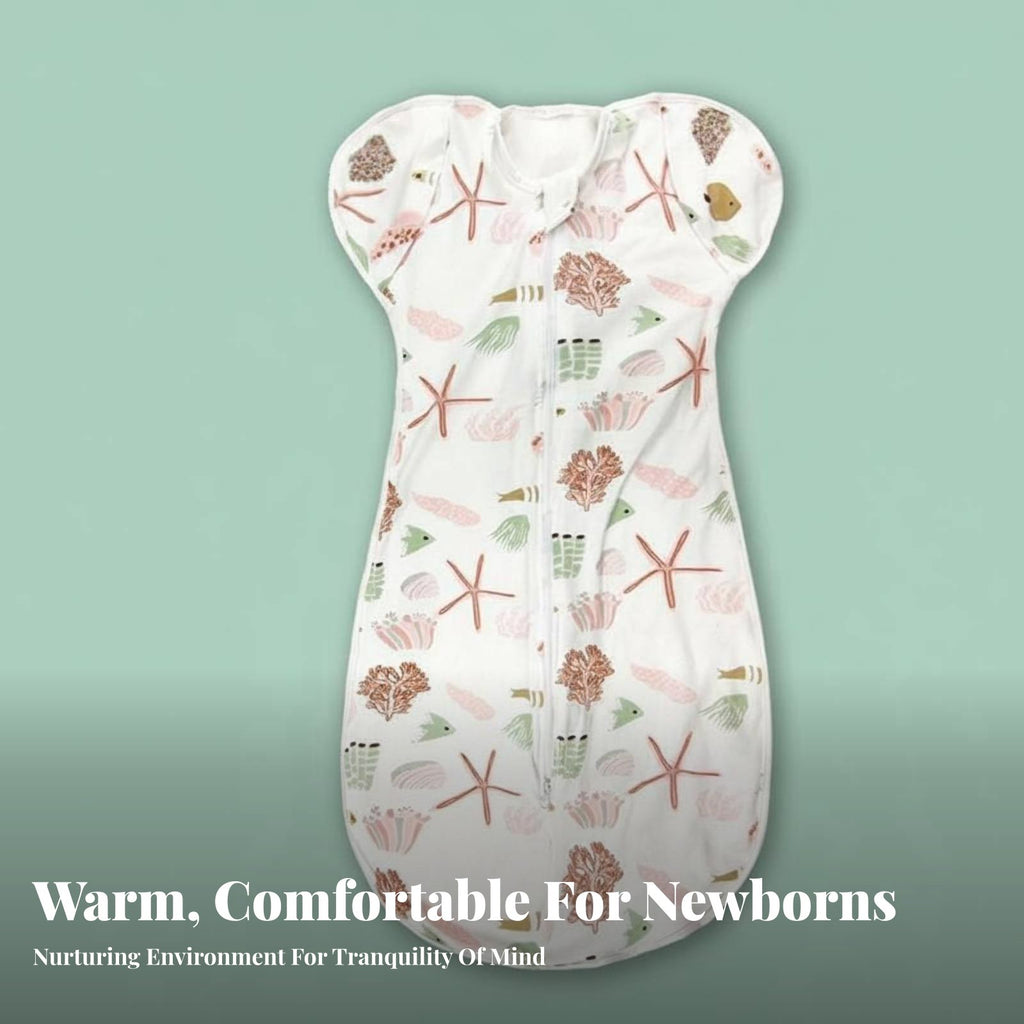 hands-ups-up fasten-and-wrap snug-fitting sleeping bag Soft and Stretchy for rest Time, Newborns