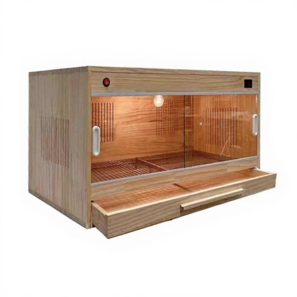 Amphibian Terrarium, Smart Temperature Control, Drawer Storage