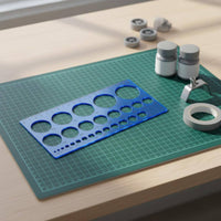 Armored Vehicle Wheel Stencil Overspray Control Wheel Hub Spray Stencil Precise