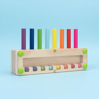 Color Matching Game Hand-Eye Coordination Wooden Peg Board Toy Early Education