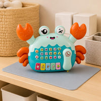 Crab Phone Toy Early Education Educational Toy Phone Number Recognition