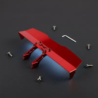 1/16 Scale RC Metal Rear Wing Assembly Anodized coating Tail Wing CNC Machined Hobby Accessory